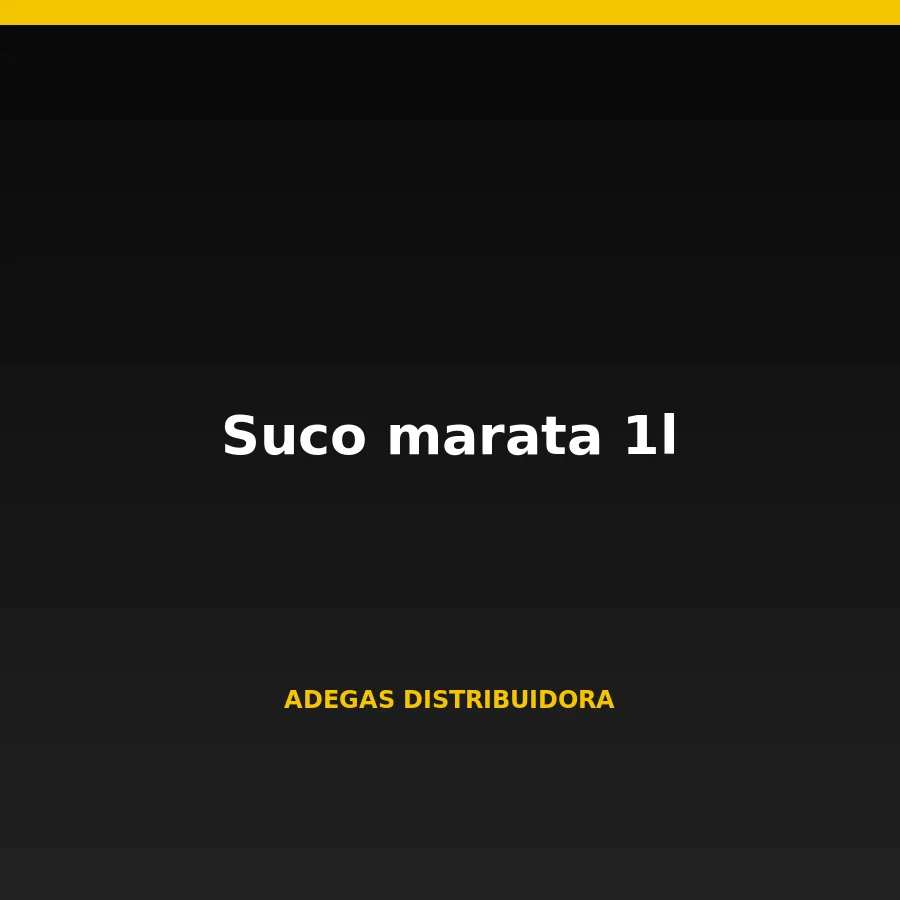 Suco marata 1l